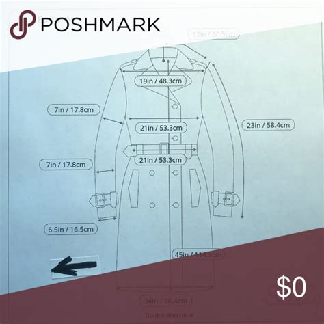 burberry brit single breasted trench coat|burberry trench coat measurement chart.